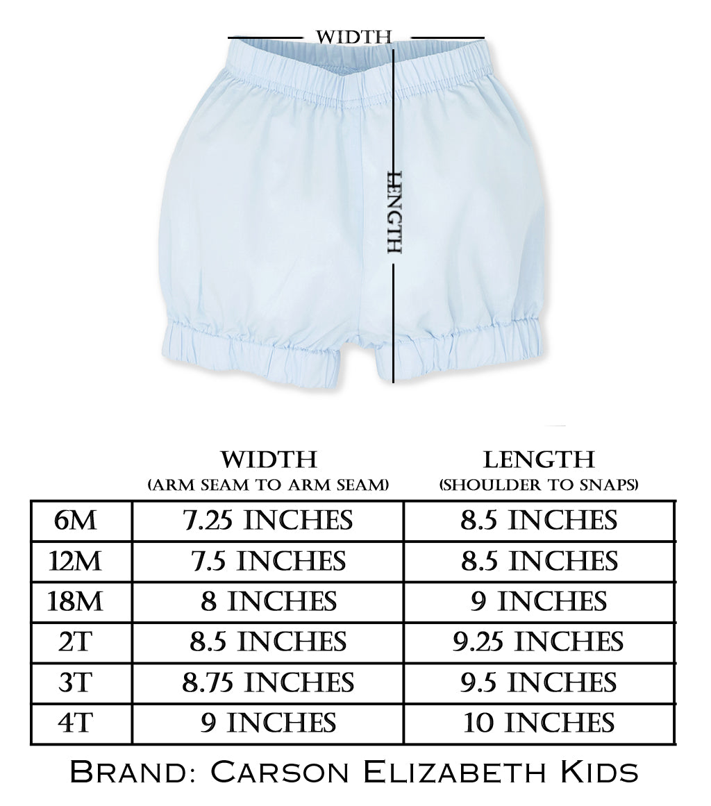 Light Blue Bubble Shorts