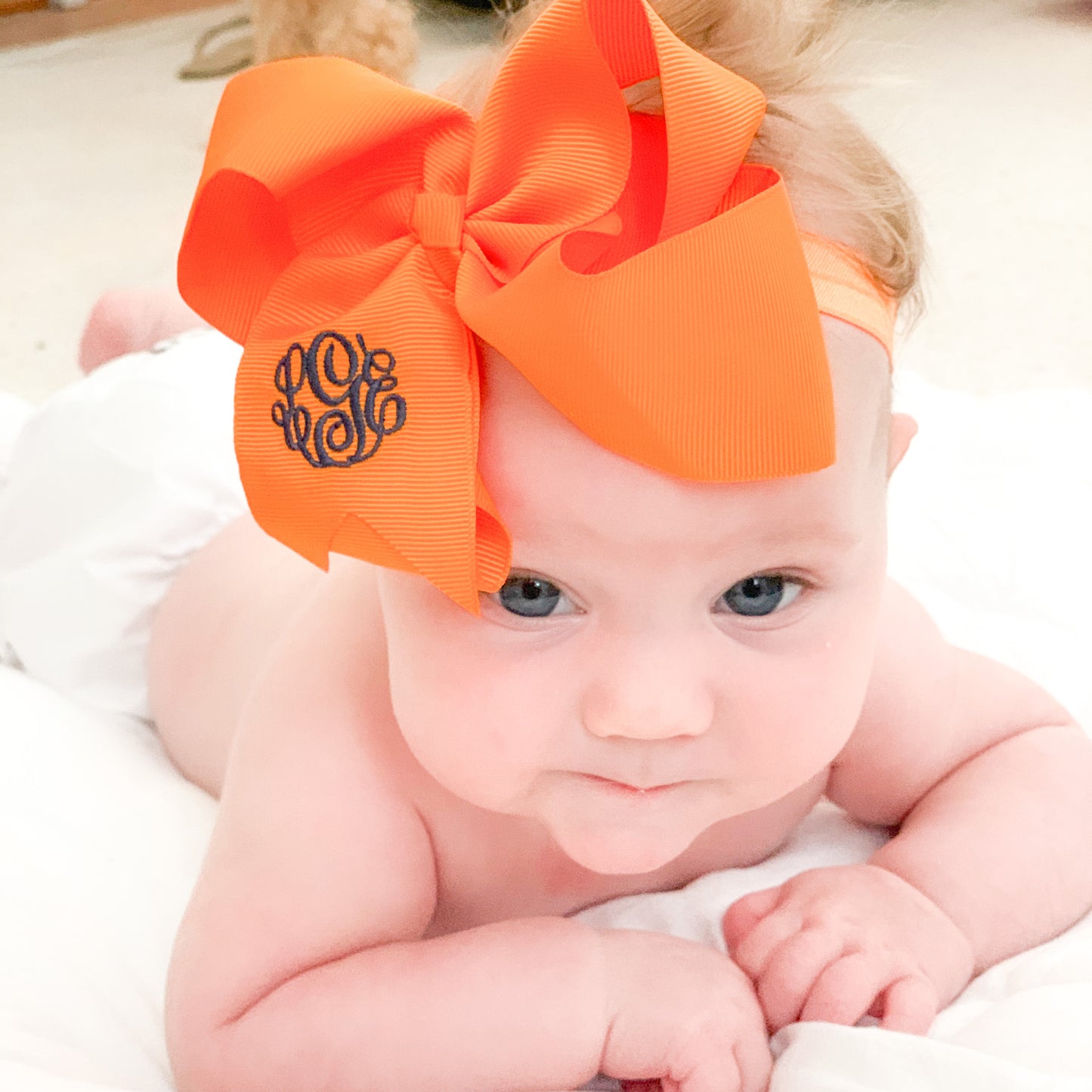 Orange Bow