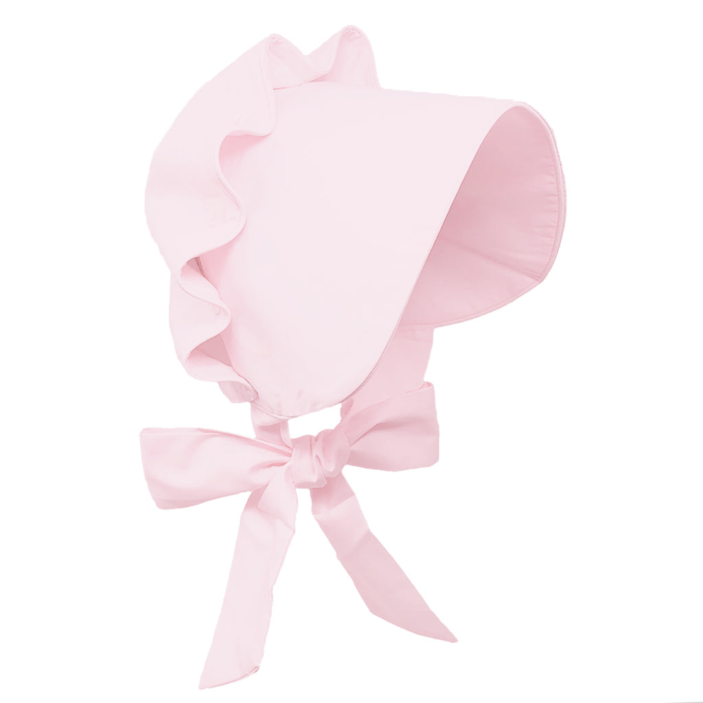 Pink Bonnet Embroidery Blanks
