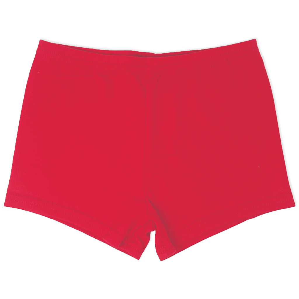 Red Cartwheel Shorts