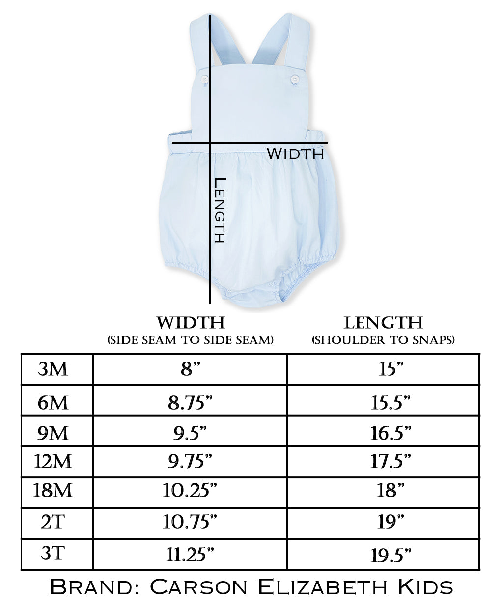 Light Blue Sunsuit