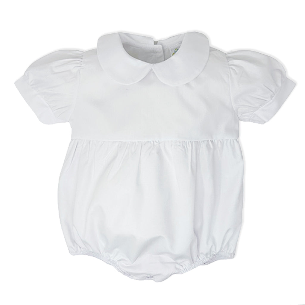 Girls White Bubble