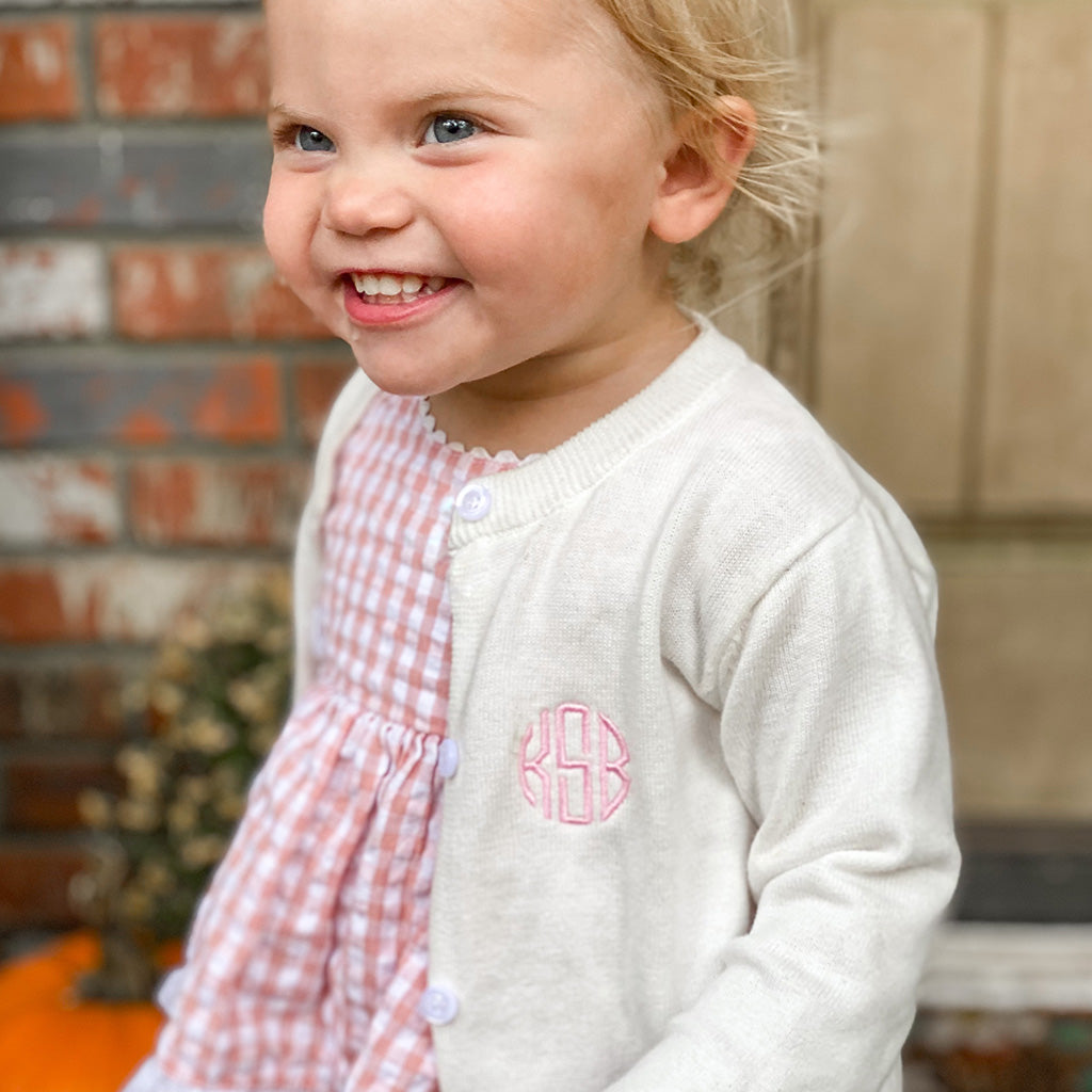 Winter White Cardigan Sweater