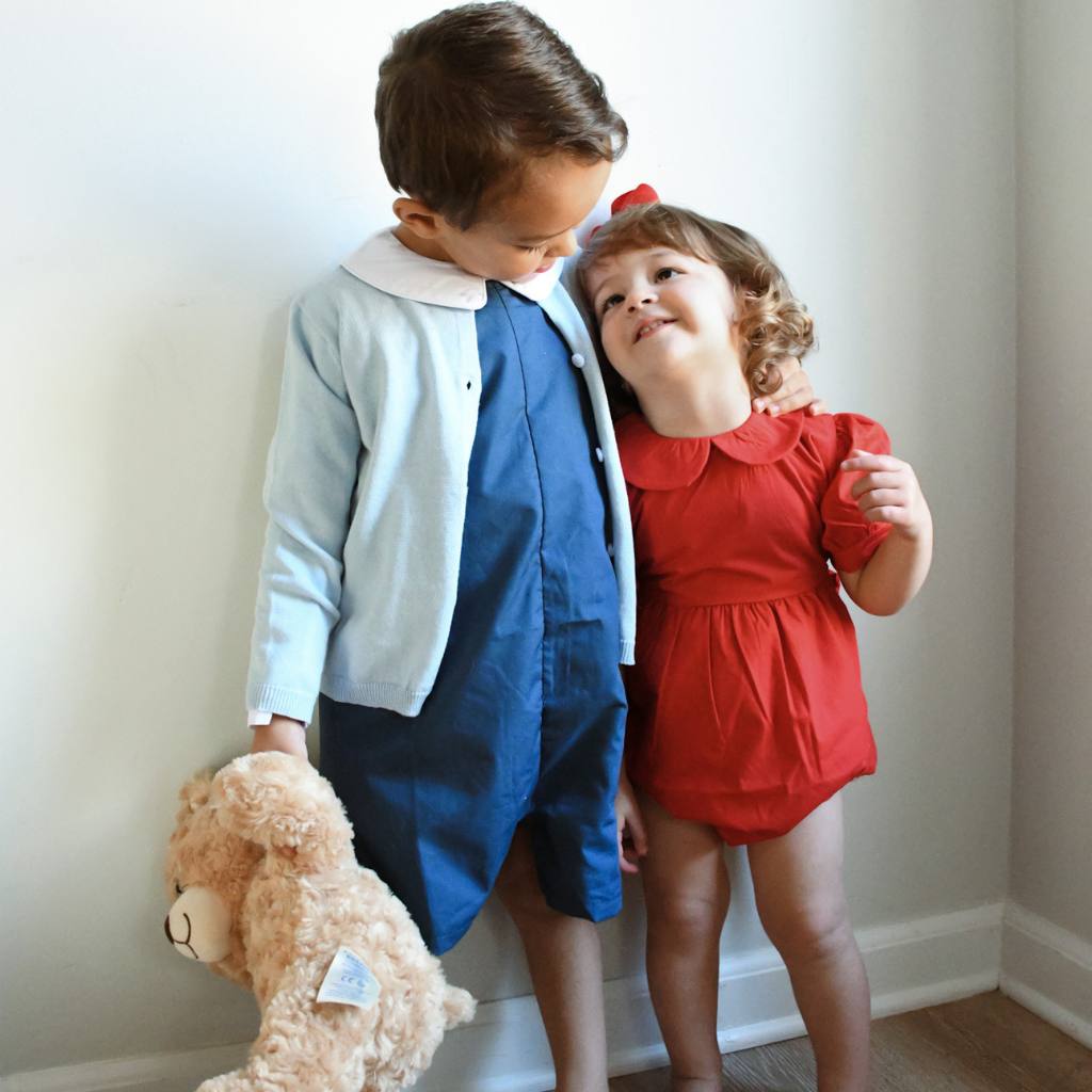 Blue Cardigan Sweater