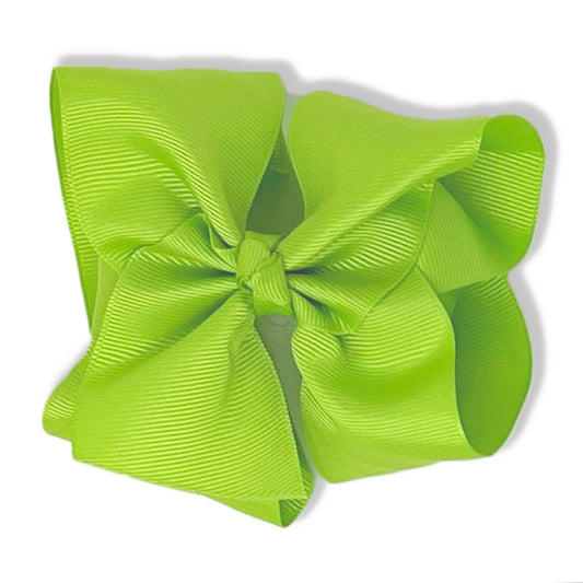 Apple Green Hair Bow