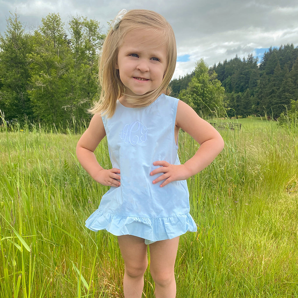 Light Blue Swing Top & Bloomers