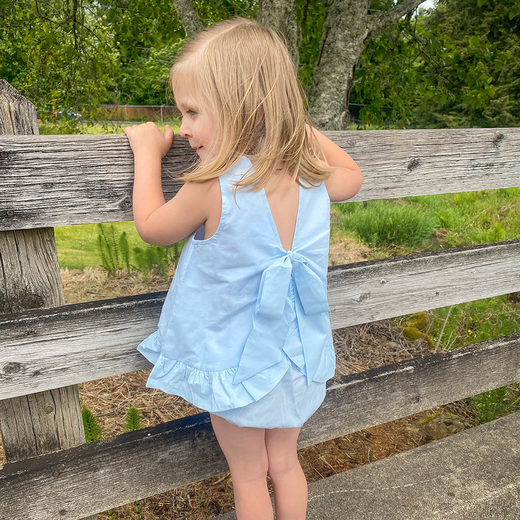 Light Blue Swing Top & Bloomers