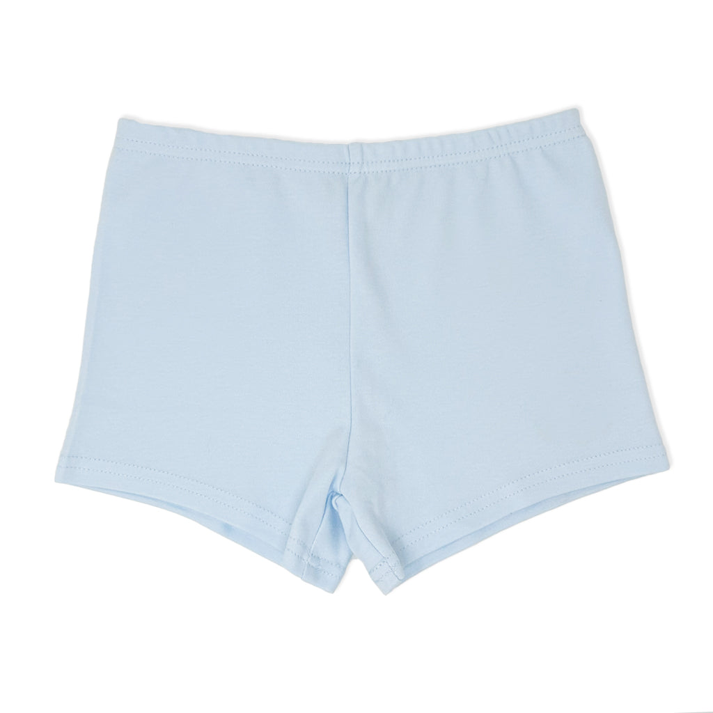 Light Blue Cartwheel Shorts