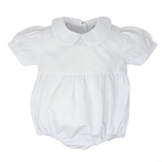 Girls White Bubble